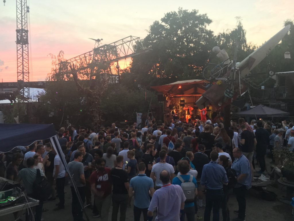 Evening event at Pirate Summit 2018